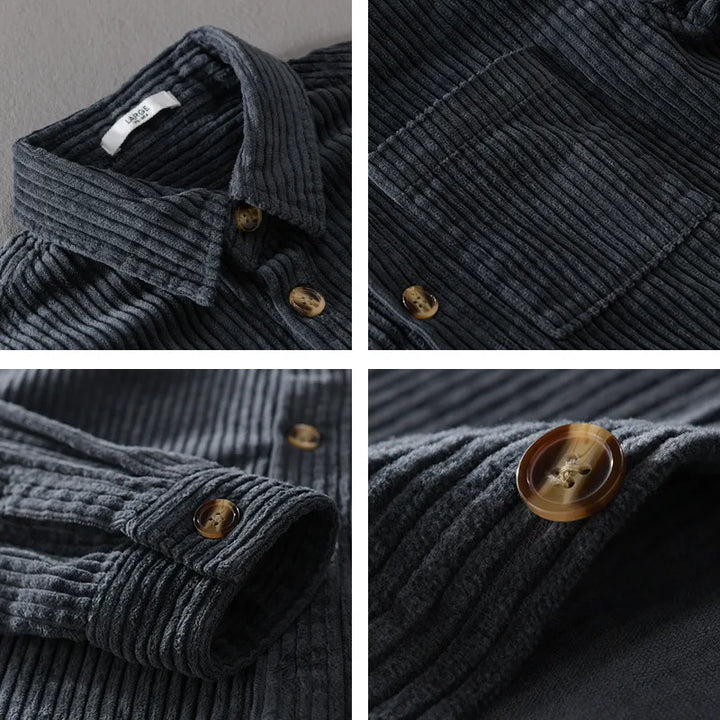 The Urban Corduroy Button-Up